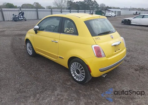 2017 Fiat 500 Lounge из США, поврежденный, VIN 3C3CFFCR4HT594278